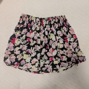 Express Floral Mini Skirt